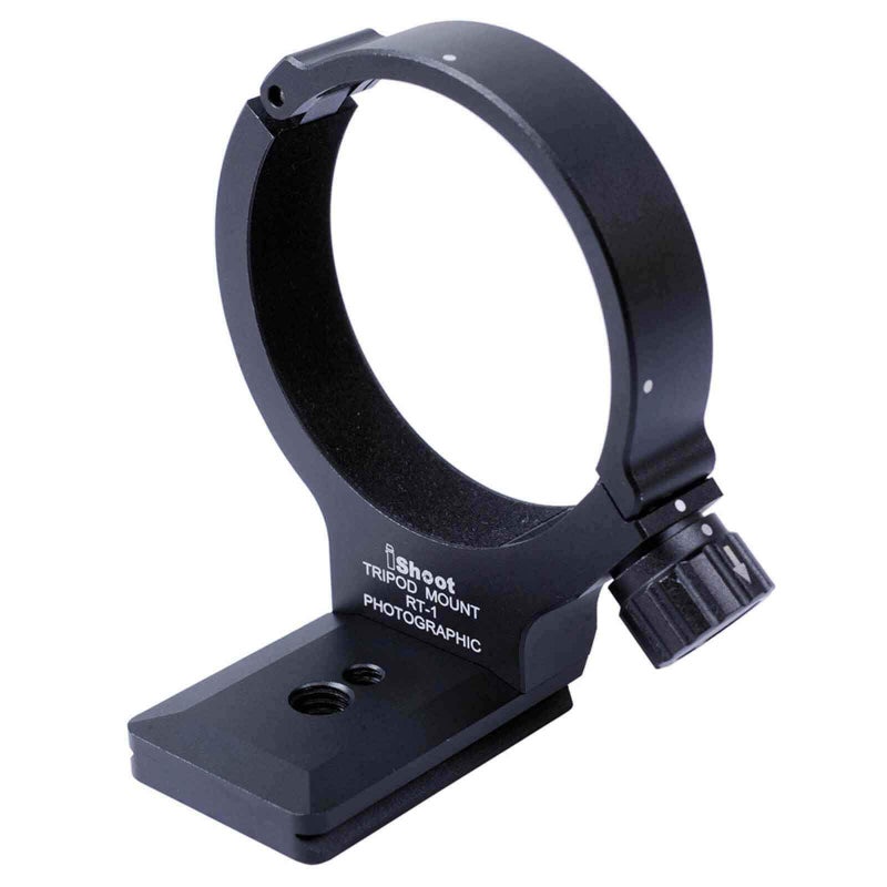iShoot Improved 68mm Lens Collar Tripod Mount Ring for Nikon AF-S 300mm F/4E PF ED VR and Nikon AF-S 70-200mm F/4G ED VR Lens, with ARCA-Swiss Fit Quick Release Plate for Arca Type Tripod Ball Head - Image 2